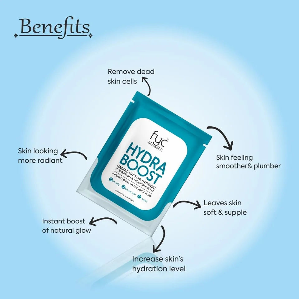 FYC PROFESSIONAL HydraBoost Facial Kit for Intense Hydration & Nourishment 185g