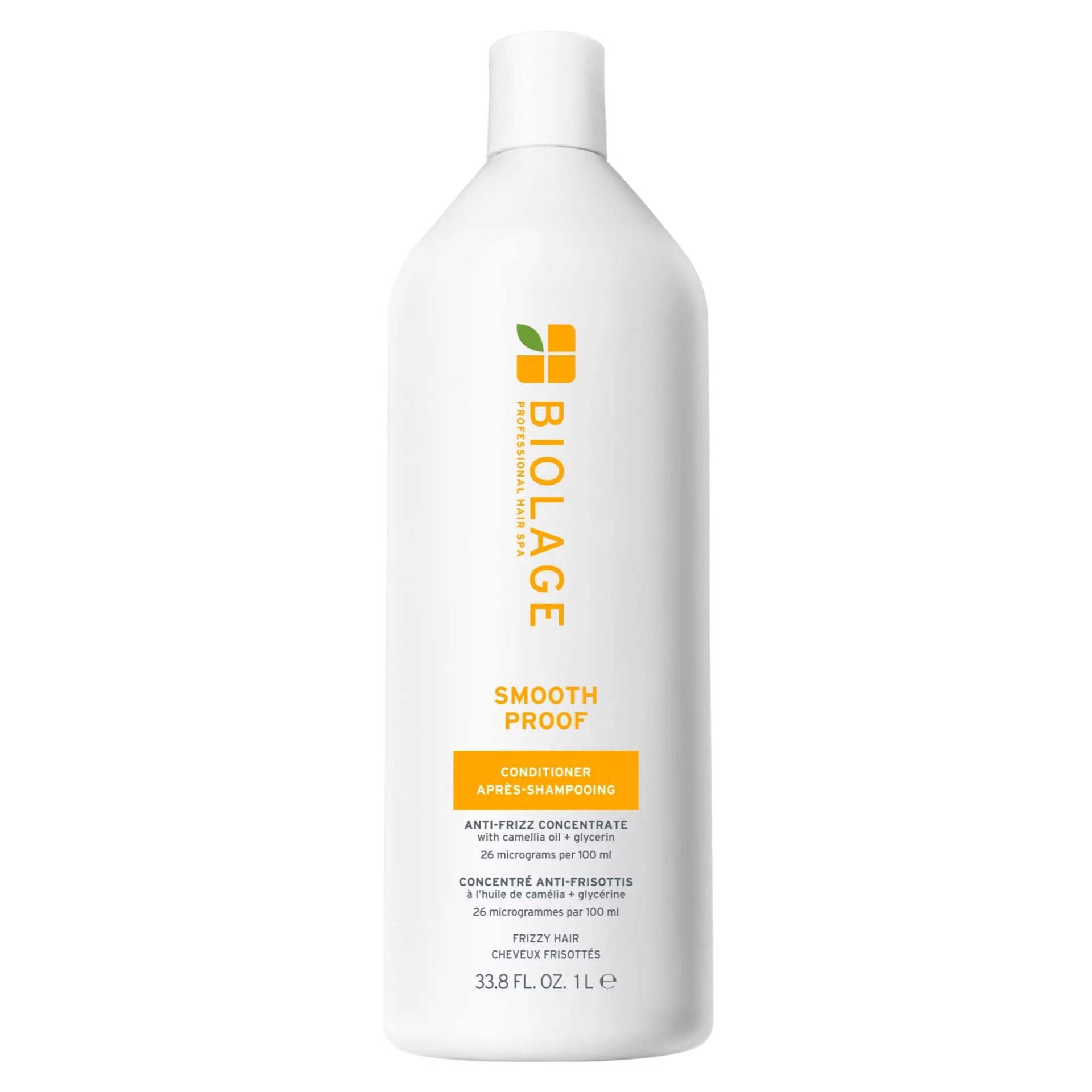 Biolage Smoothproof Anti-Frizz Conditioner with Camellia oil and Glycerin for 72HR Frizz Control