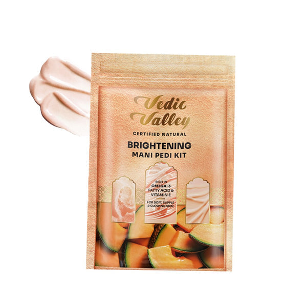 5 Step Manicure Pedicure Kit Brightening Musk Melon (Pack of 5)