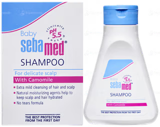 Sebamed Baby Shampoo, pH 5.5, Ideal For Newborn’S Delicate Scalp, No Tears