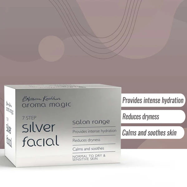 Silver Facial Kit For Hydrate & Soothe Dry Skin