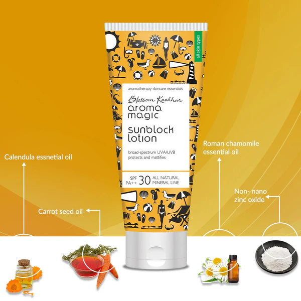 SPF 30 PA ++ Matte Sunblock Lotion With Broad Spectrum Protection