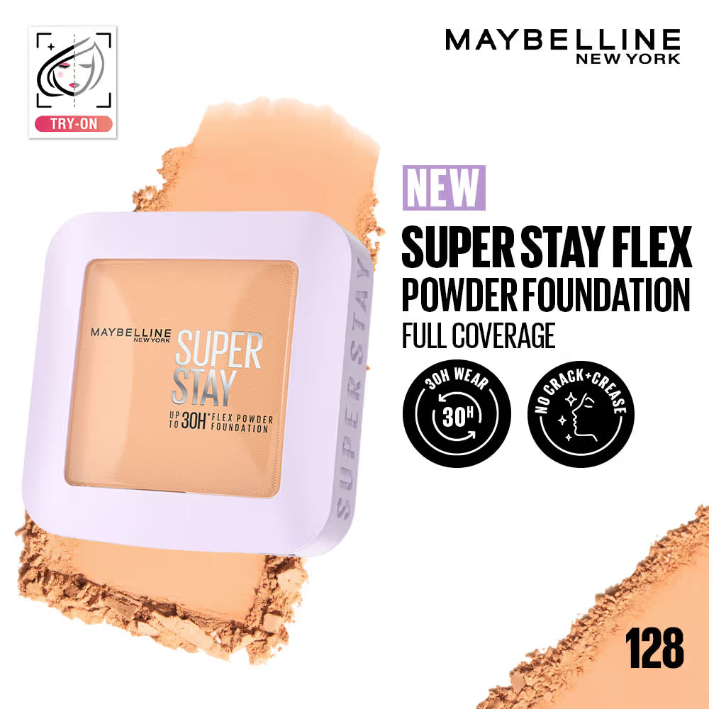 Maybelline New York Super Stay Flex Powder Foundation Compact
