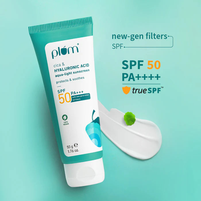 Cica & Hyaluronic Acid Aqua Light Sunscreen SPF 50 PA+++ - 50g