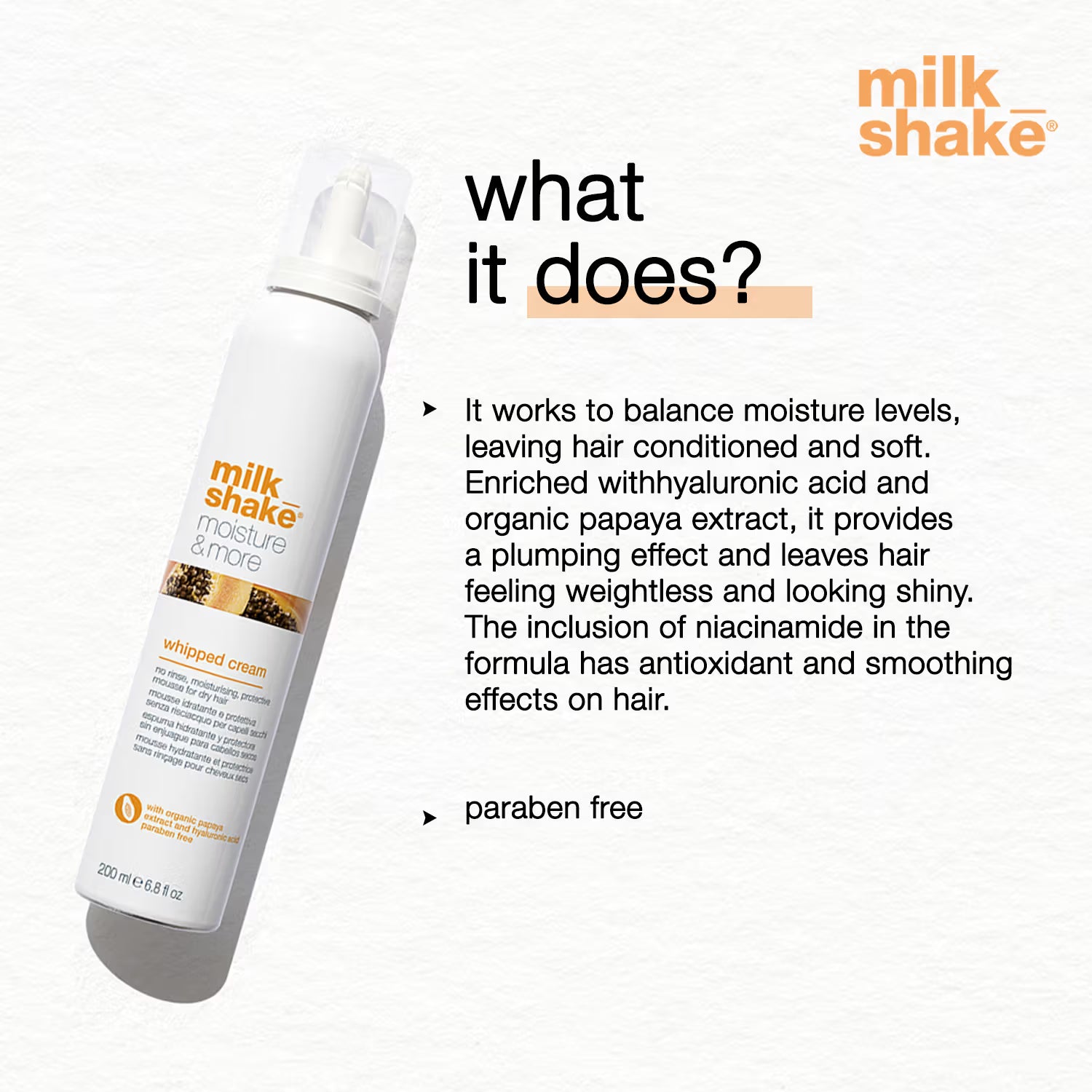 Milkshake Moisture And More Whipped Cream