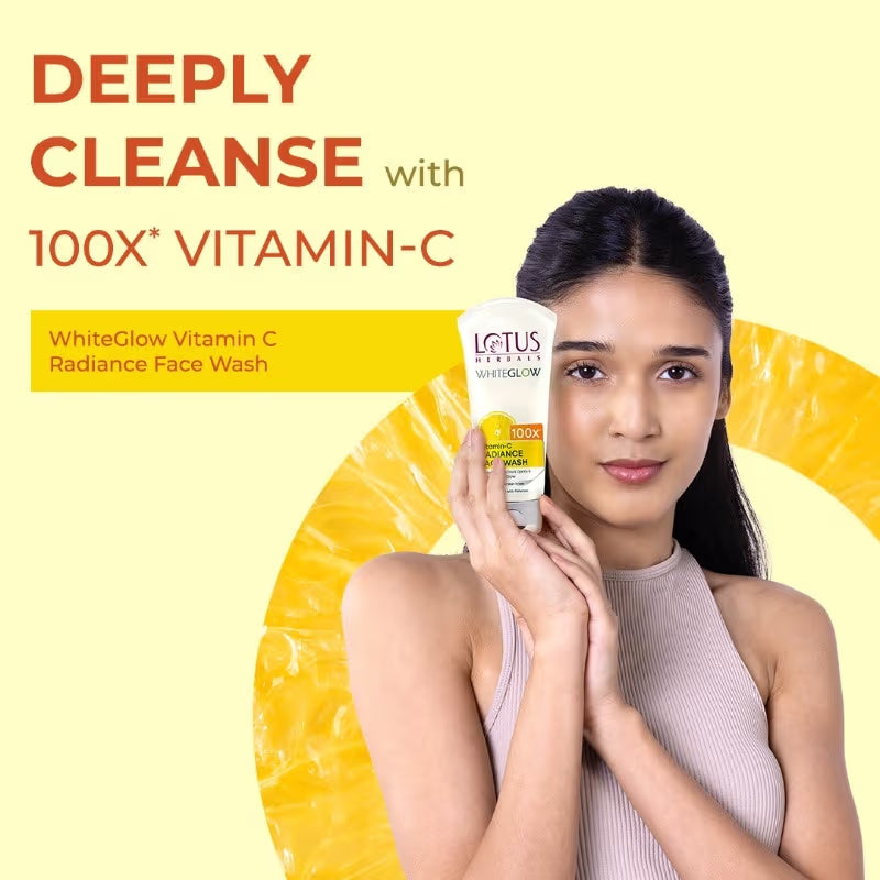 Lotus Herbals Whiteglow Vitamin C Radiance Face Wash
