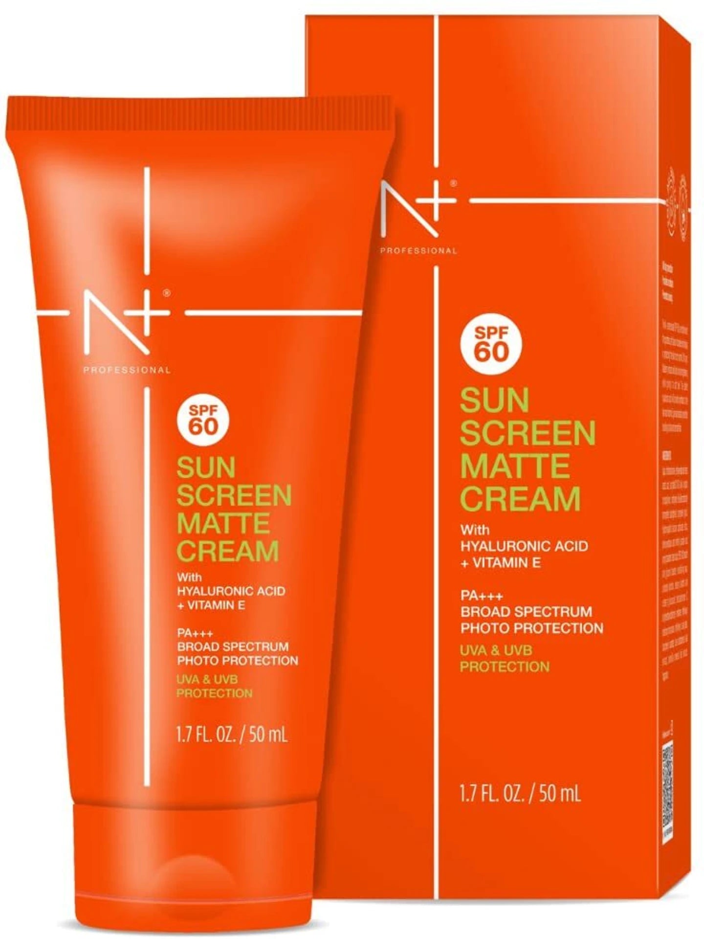 N PLUS PROFESSIONAL Sunscreen - SPF 60 PA+++ Sun Screen