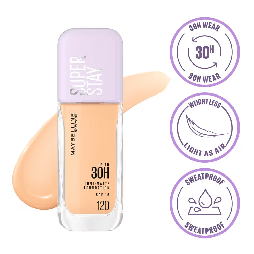 Maybelline New York Super Stay Lumi-Matte Liquid Foundation