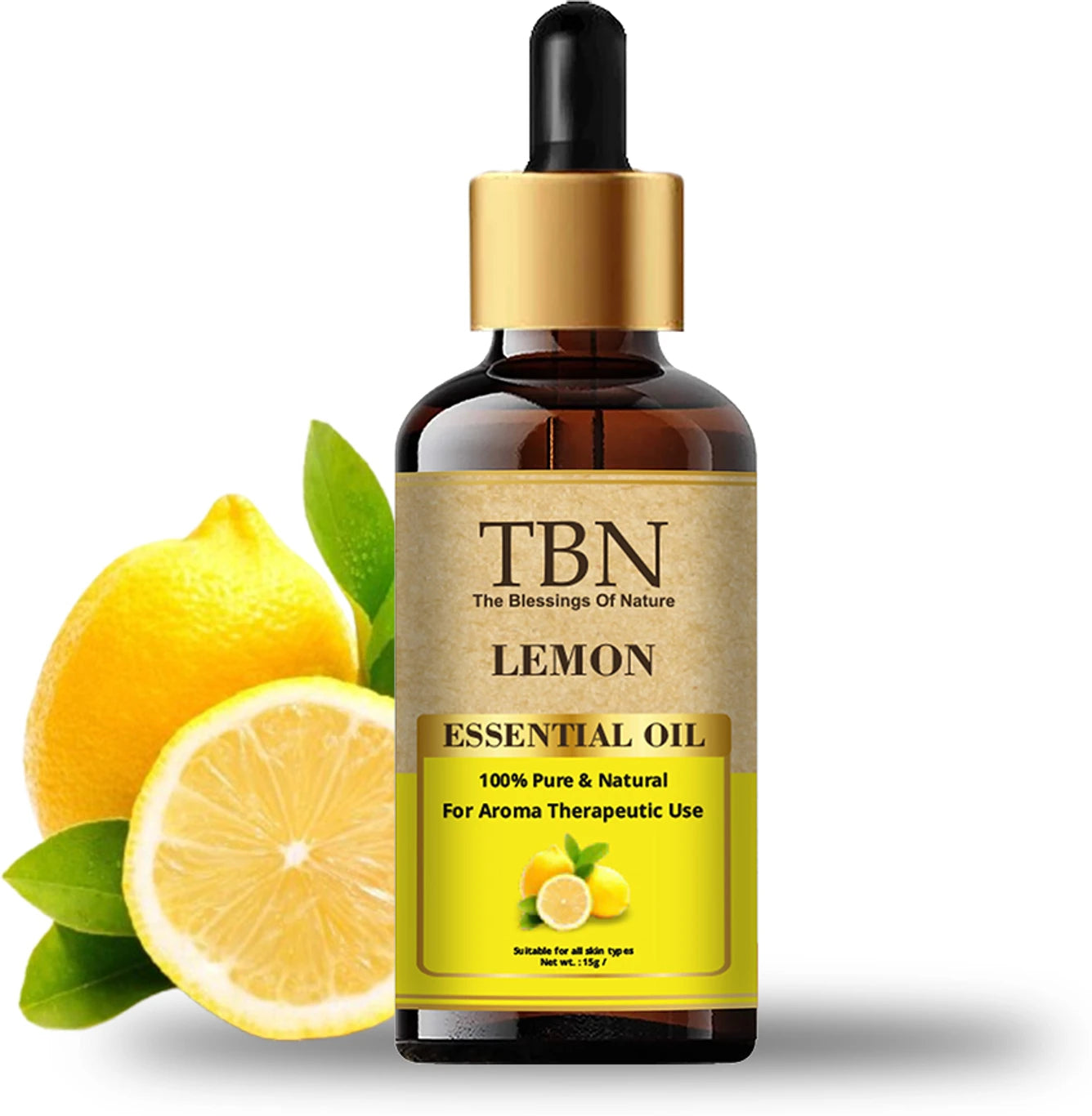 Lemon Essential Oil For Skin Glow & Ease Headaches