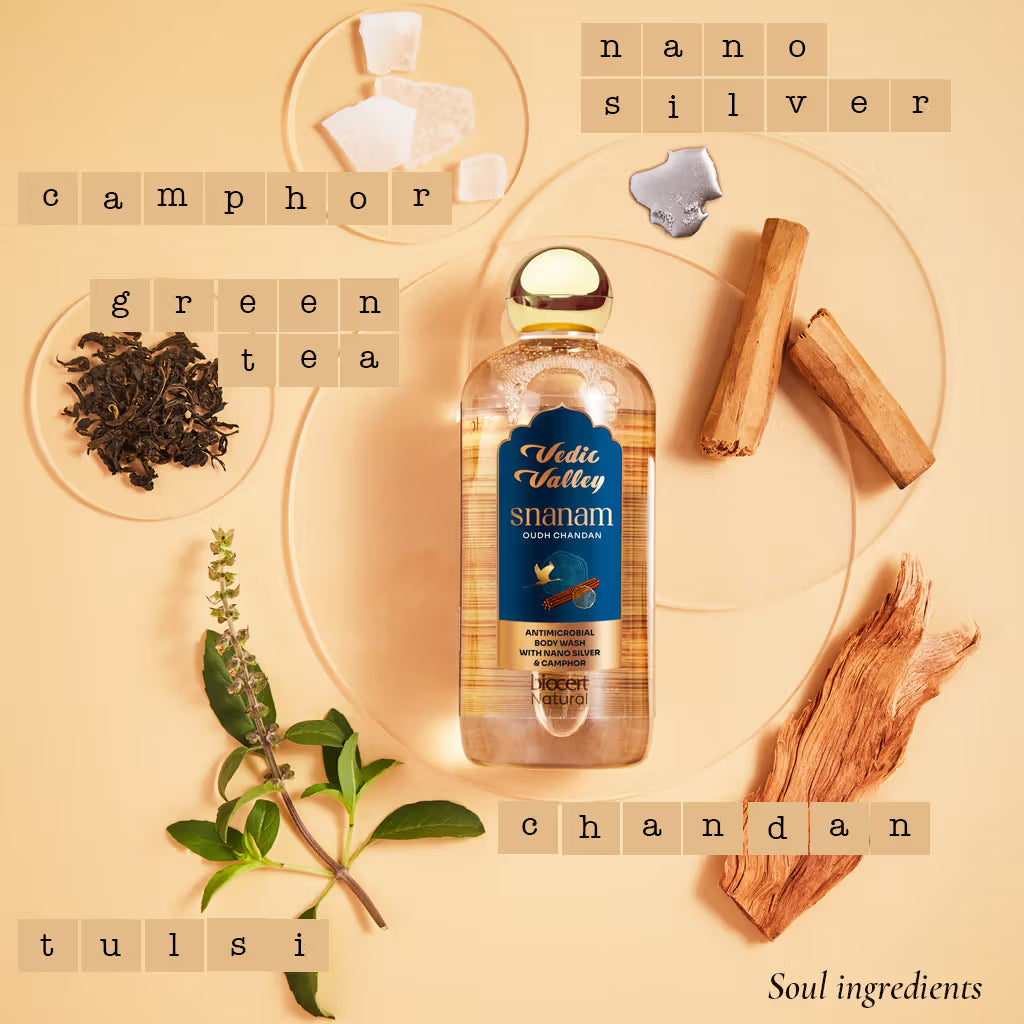 Vedic Valley Snanam Oudh Chandan Body Wash