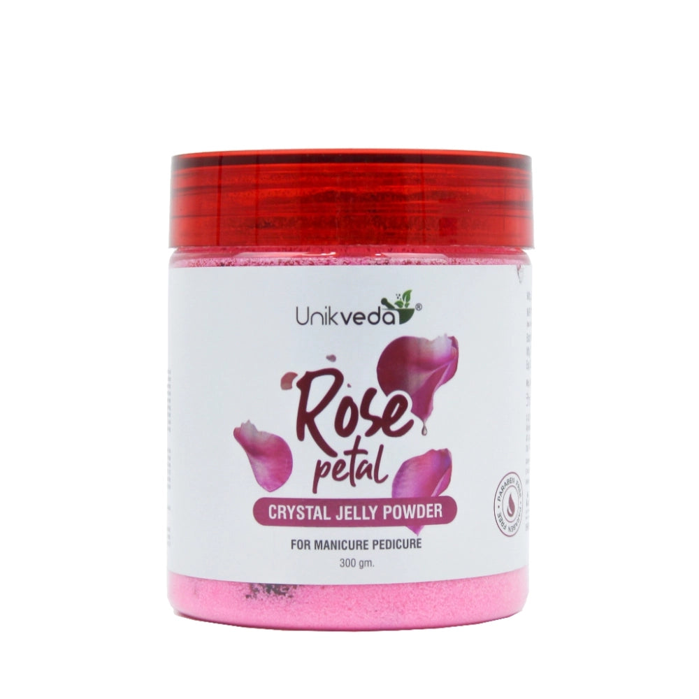 UNIVEDA ROSE PETAL / LAVENDER PRIDE CRYSTALL JELLY POWDER FOR MANI & PEDI 300g