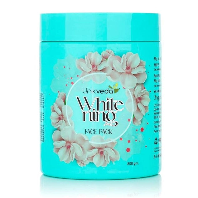 UNIKVEDA Whitening Face Scrub + Gel + Face Pack + Massage Cream