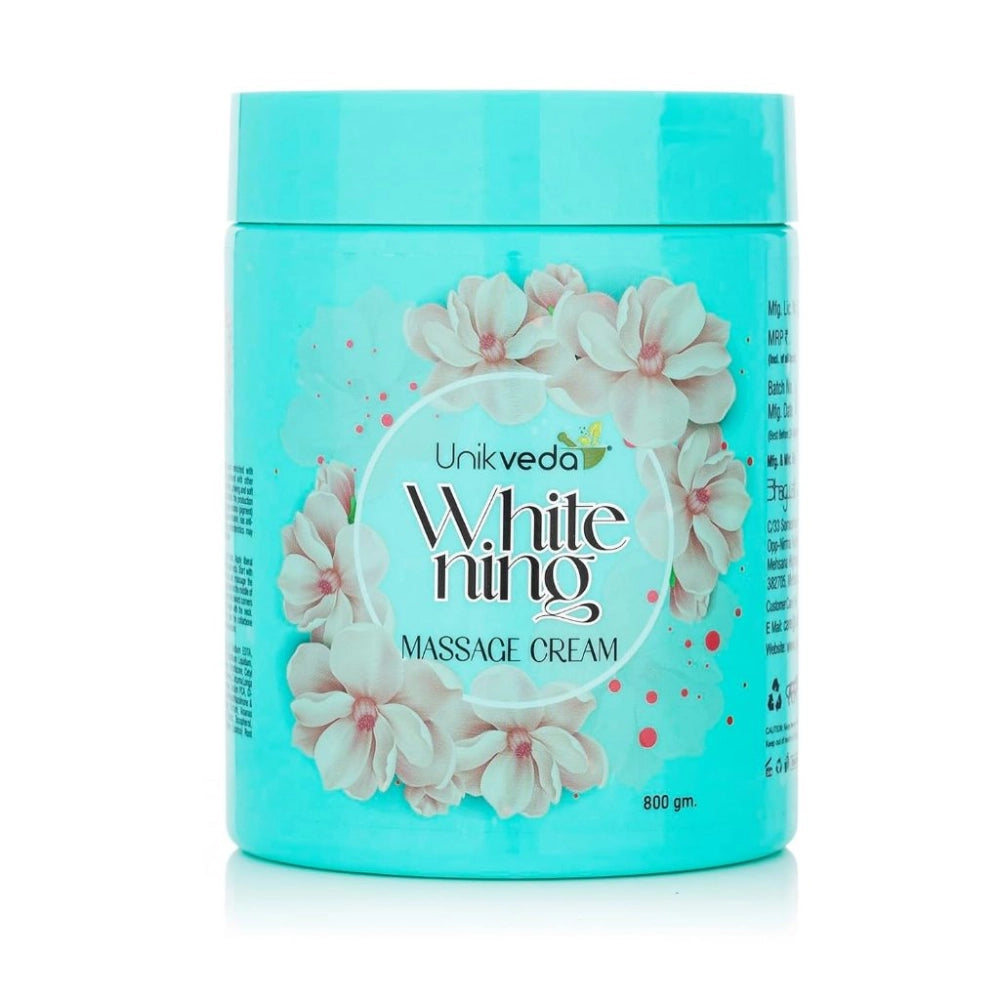 UNIKVEDA Whitening Face Scrub + Gel + Face Pack + Massage Cream
