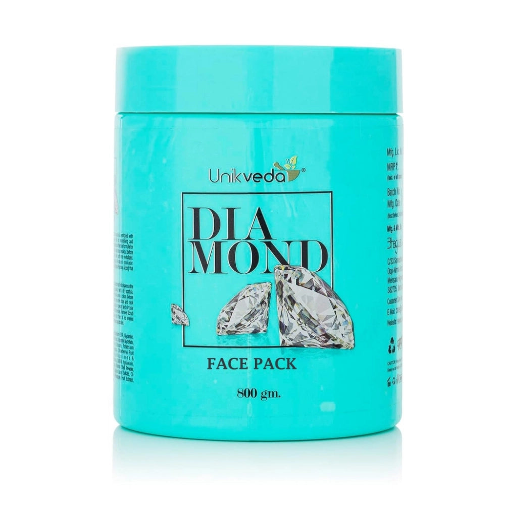 UNIKVEDA Diamond SET Massage Cream / Gel / Face Scrub / Face Pack 800g