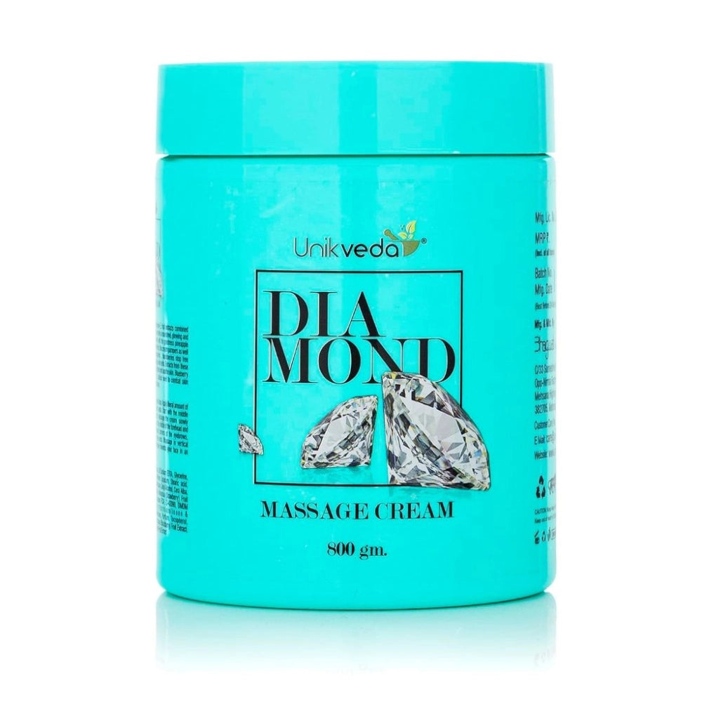 UNIKVEDA Diamond SET Massage Cream / Gel / Face Scrub / Face Pack 800g