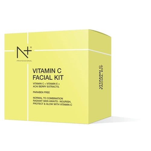 N Plus Vitamin C Facial Kit with Vitamin C, E, and Acai Berry Extracts 160GM