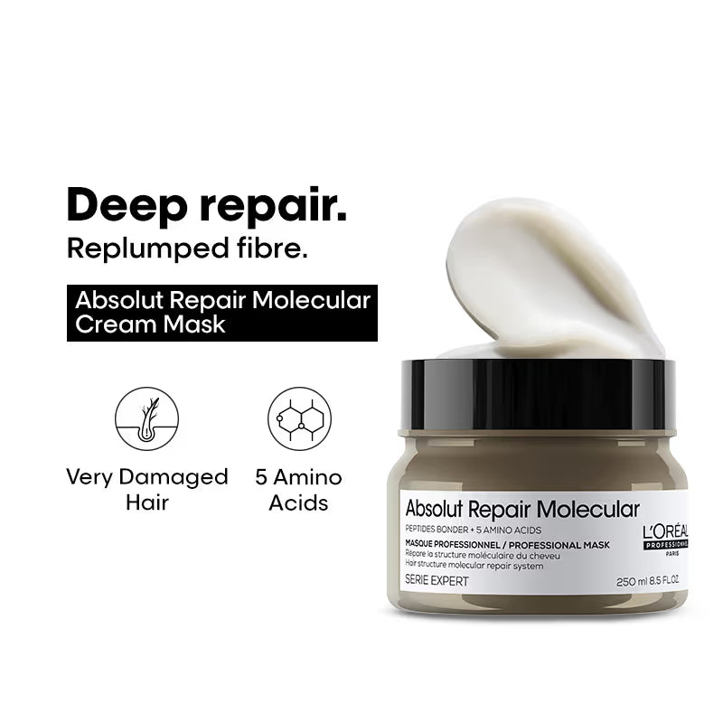 L'Oréal Professionnel Absolut Repair Molecular Deep Repairing Cream Mask