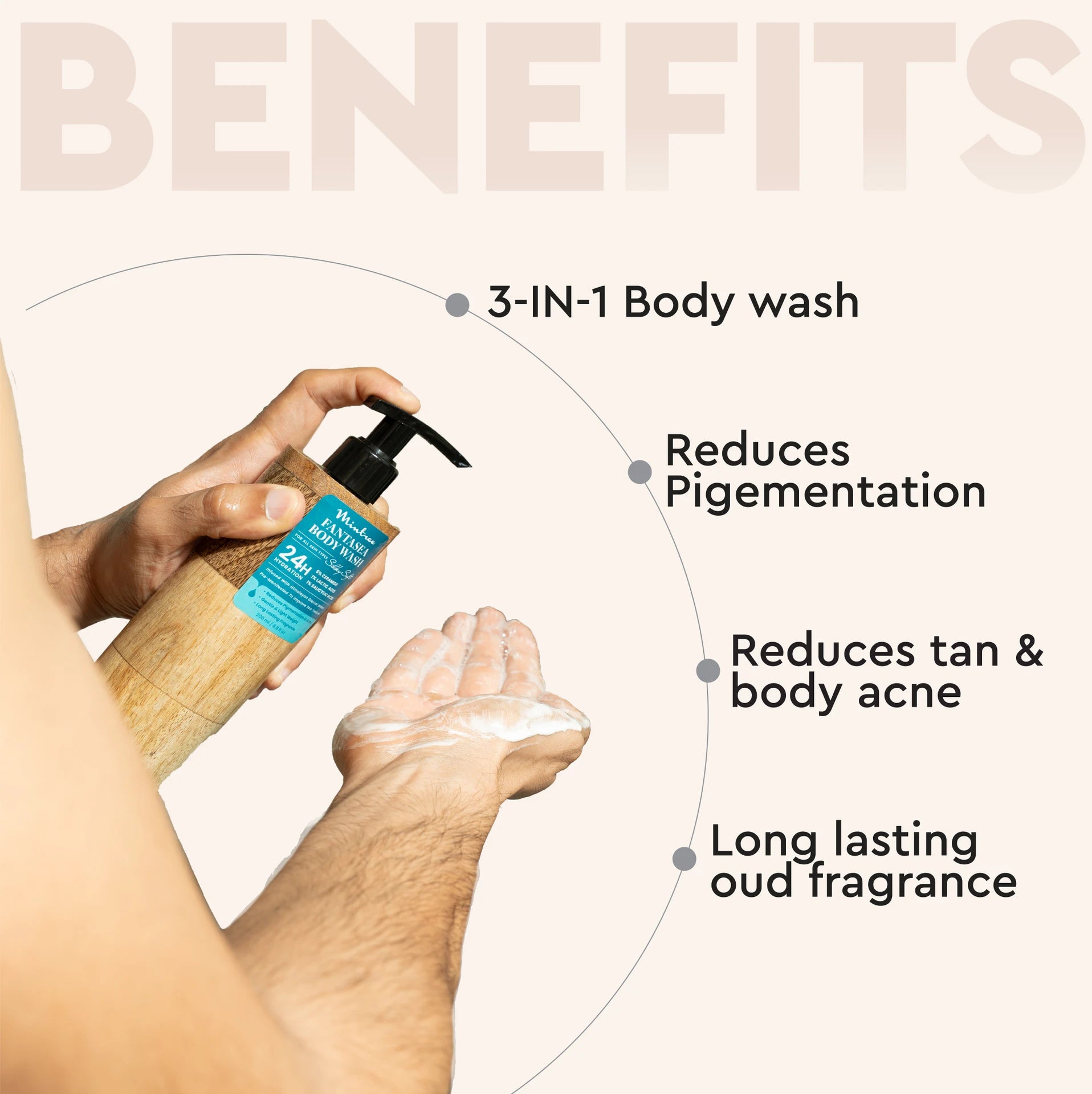 Mintree Certified Organic & Vegan, Fanta Sea Hair & Body Wash