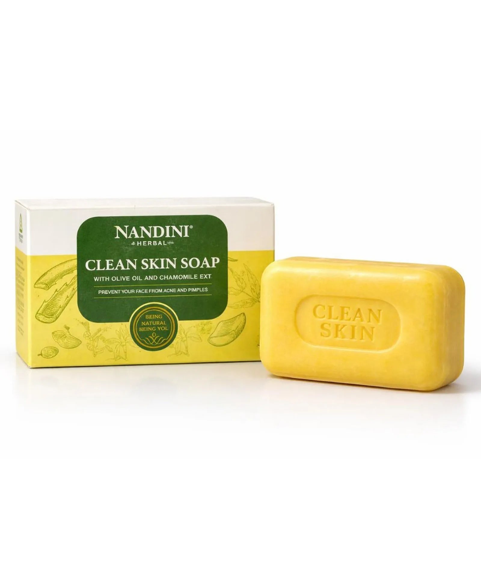 Nandini Herbal Clean skin Soap, For Acne & Pimples