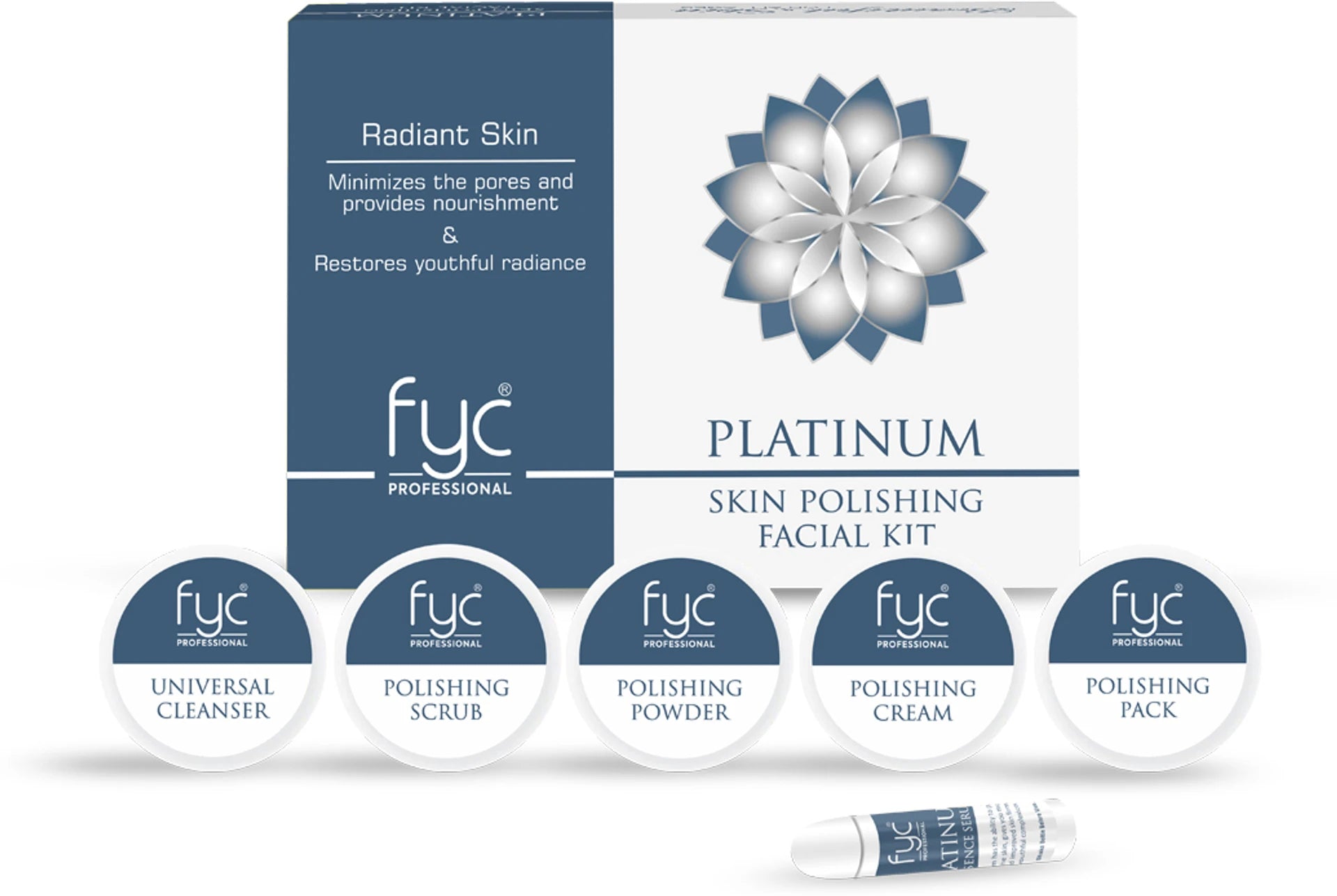 FYC PROFESSIONAL PLATINUM SKIN POLISHING FACAIL KIT 260 g