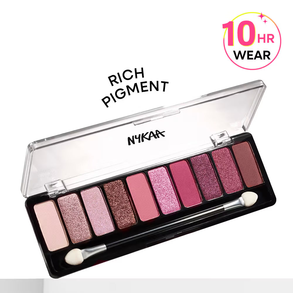 Nykaa Eyes On Me! 10-in-1 Eyeshadow Palette
