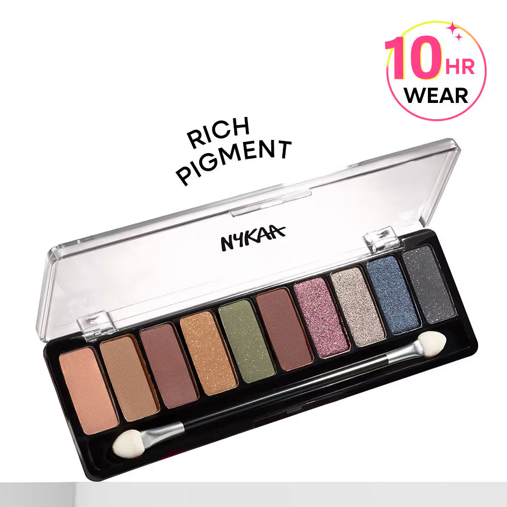 Nykaa Eyes On Me! 10-in-1 Eyeshadow Palette