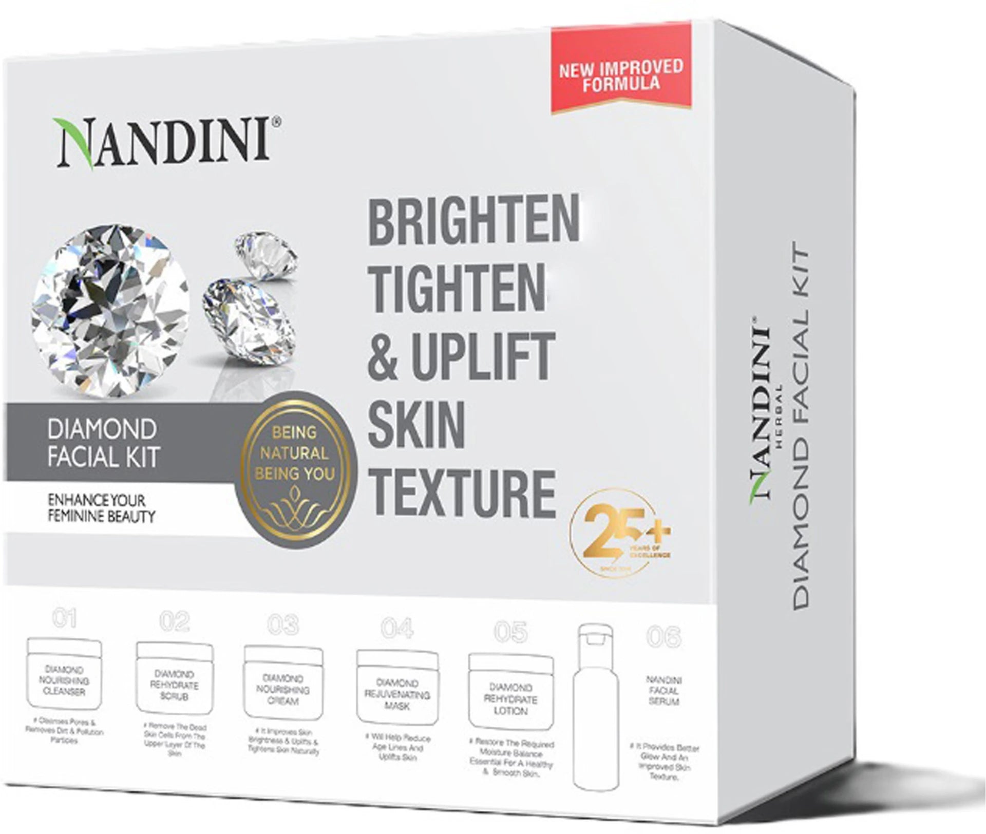Nandini Organic Diamond Facial Kit