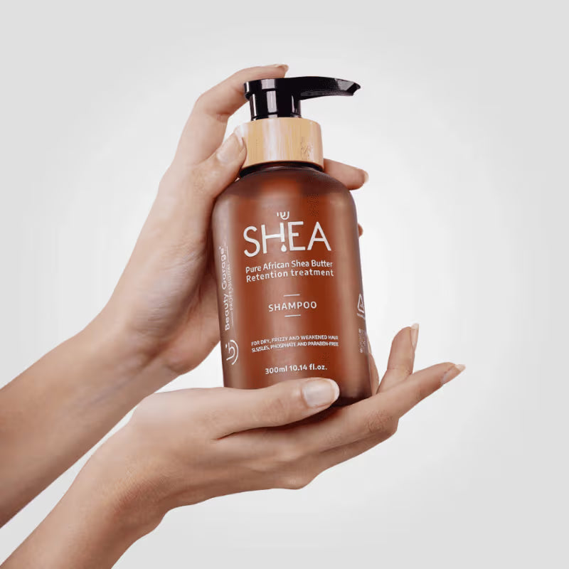 Beauty Garage Pure African Shea Butter Retention Treatment Shampoo