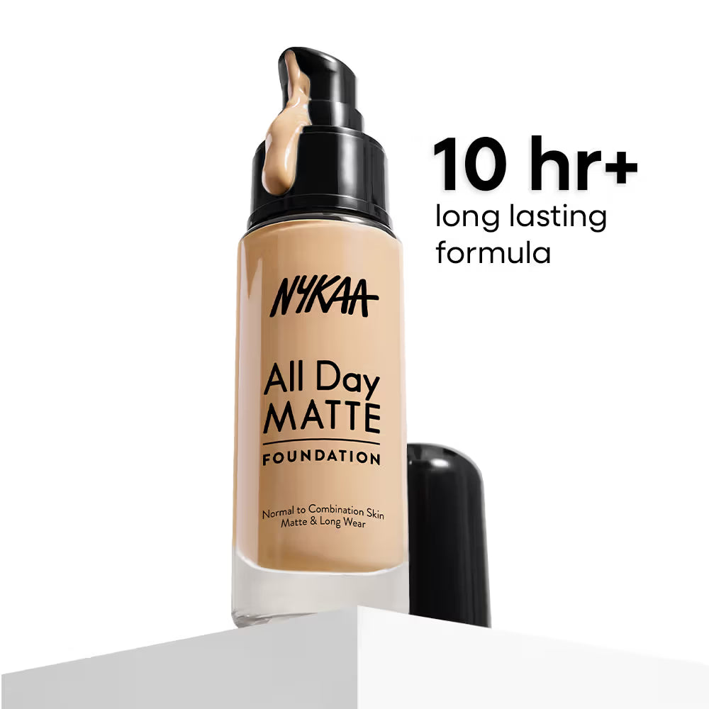 Nykaa All Day Matte Long Wear Liquid Foundation