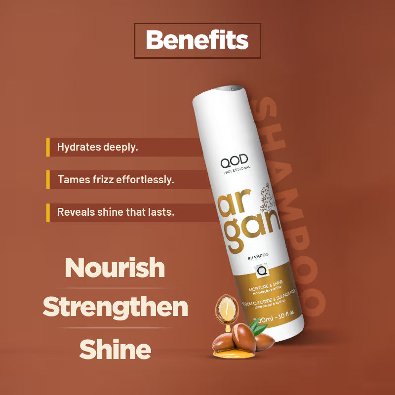 QOD Professional Argan Shampoo