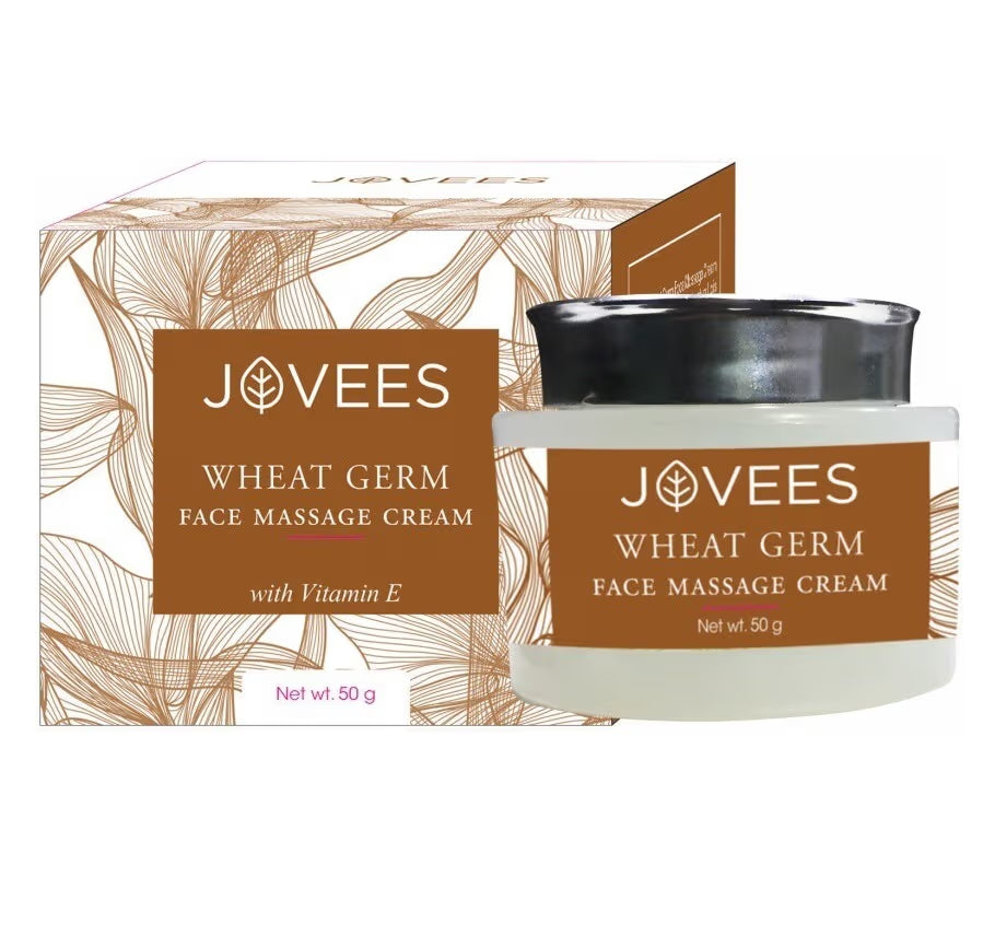 Jovees Face Massage Cream - Wheat Germ With Vitamin E