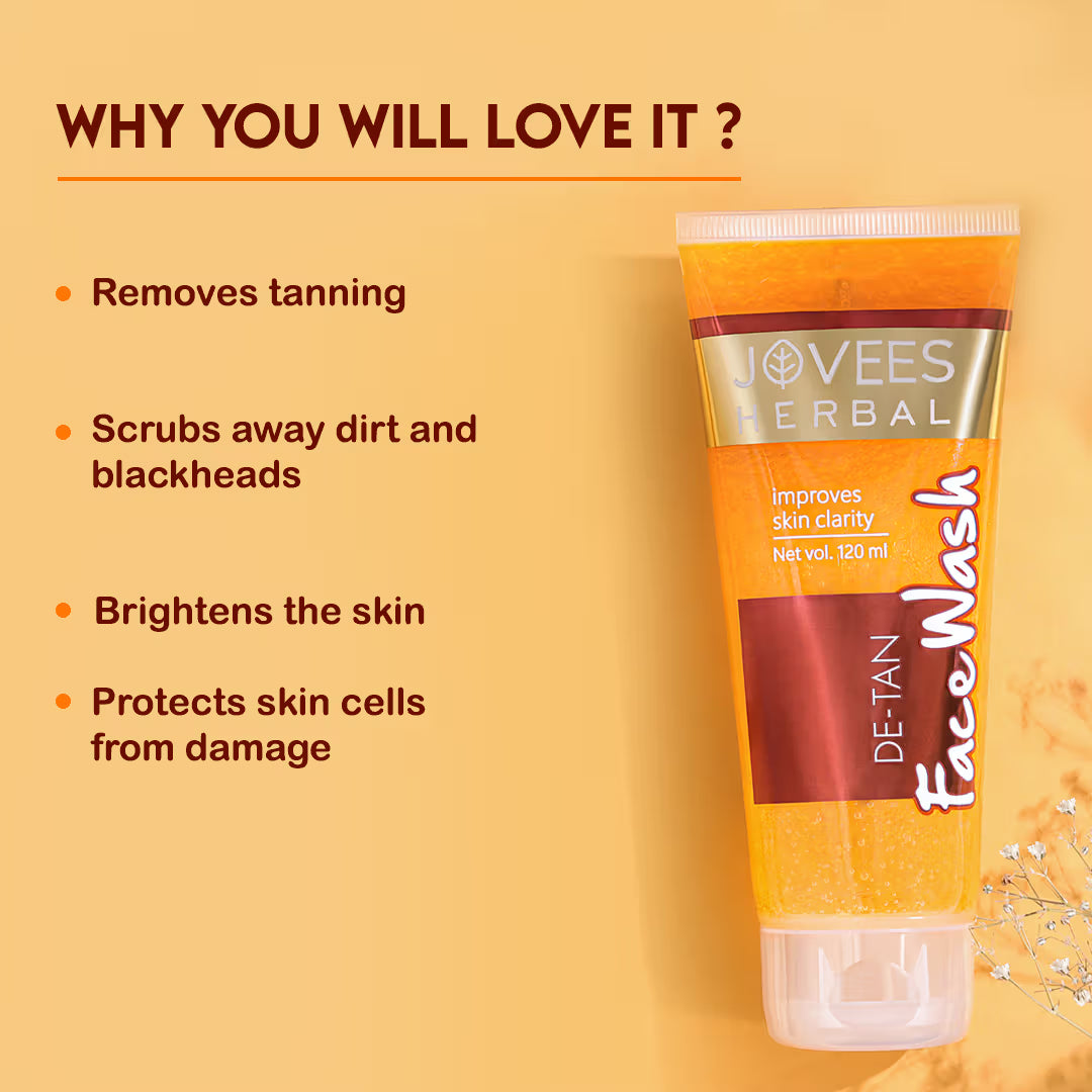 Jovees Herbal Detan Facewash