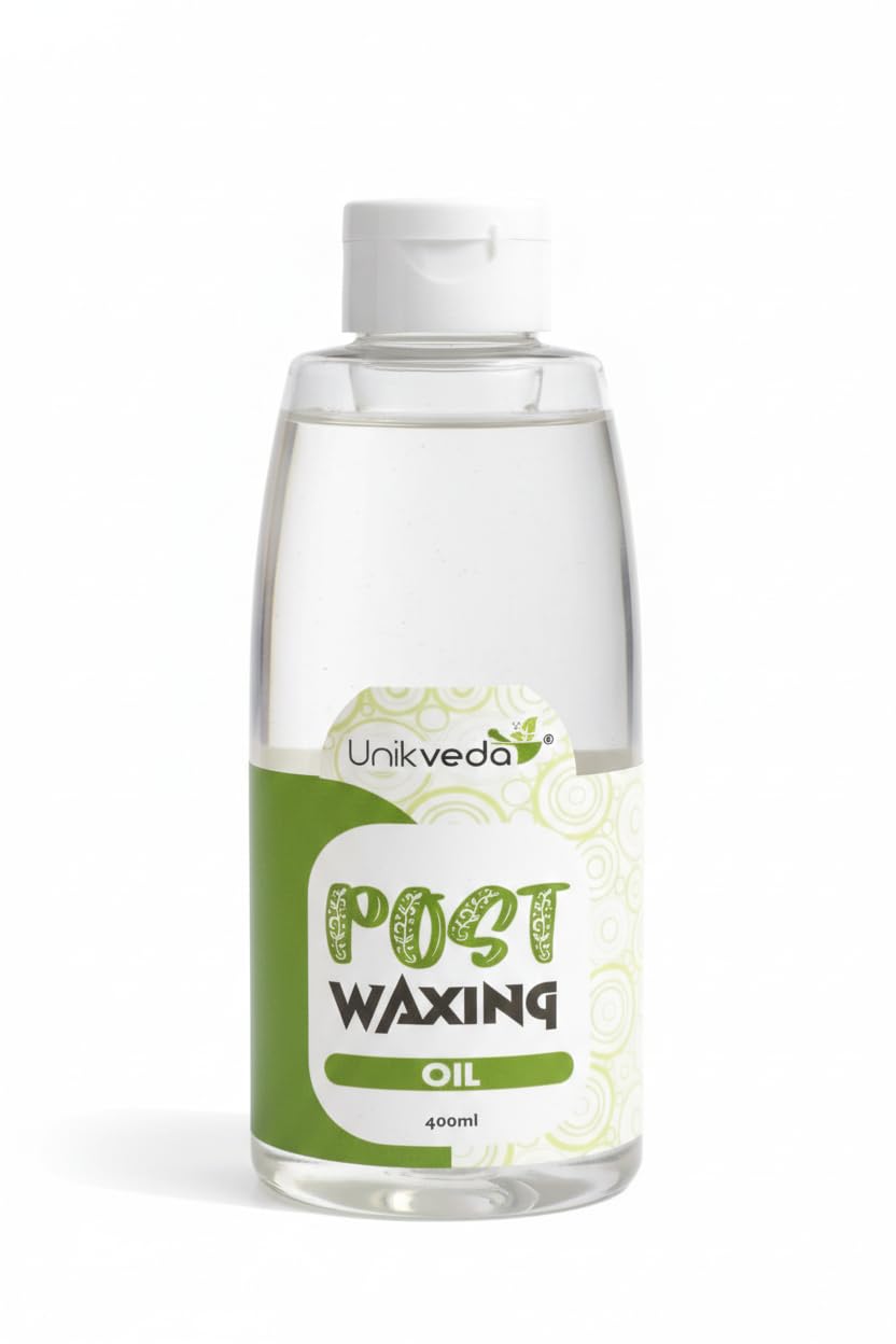UNIKVEDA Post Waxing Oil, Hair Removal After care, 400ml