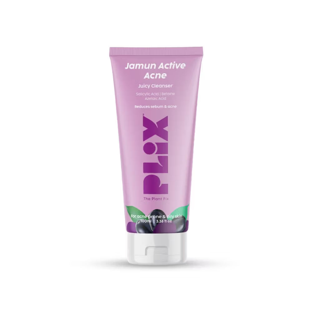 Plix 0.5% Salicylic Acid Jamun Face Wash Cleanser
