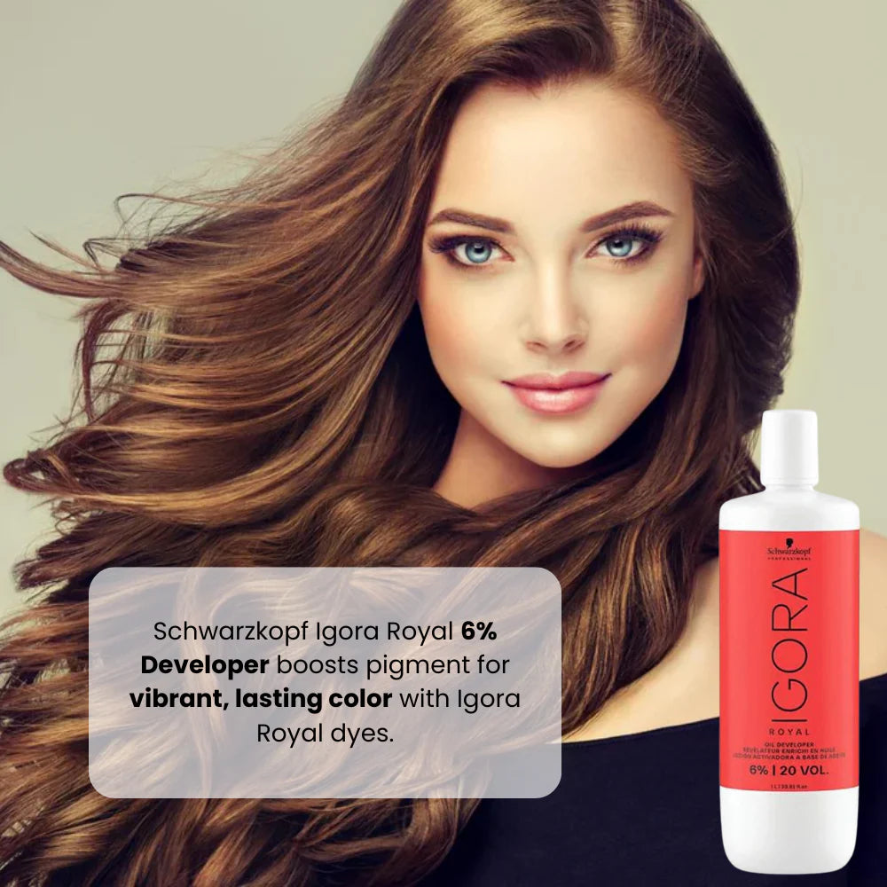 SCHWARZKOPF IGORA 6%OIL DEVELOPER 20VOL -1000ML