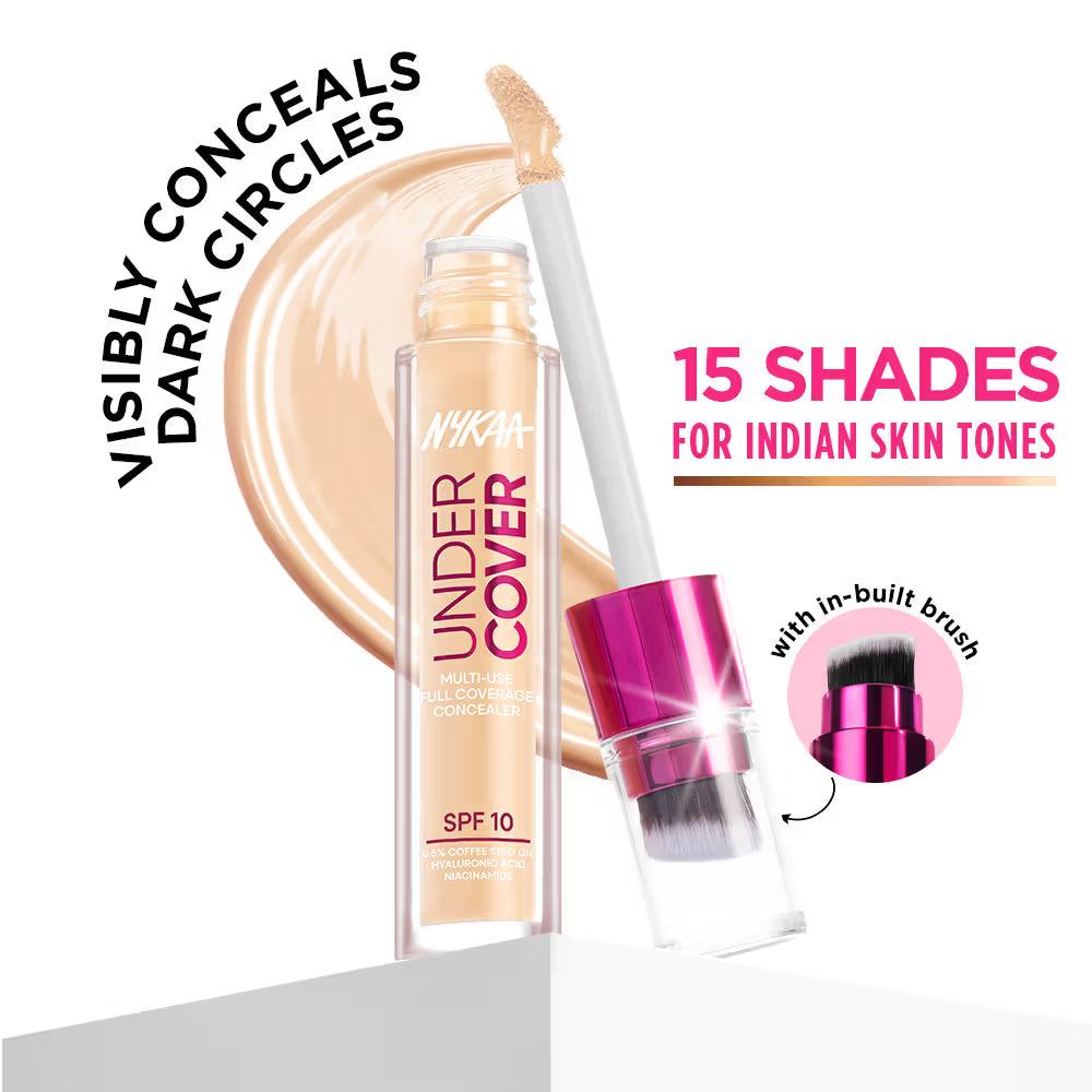 Nykaa Undercover Multi-Use Full Coverage Concealer