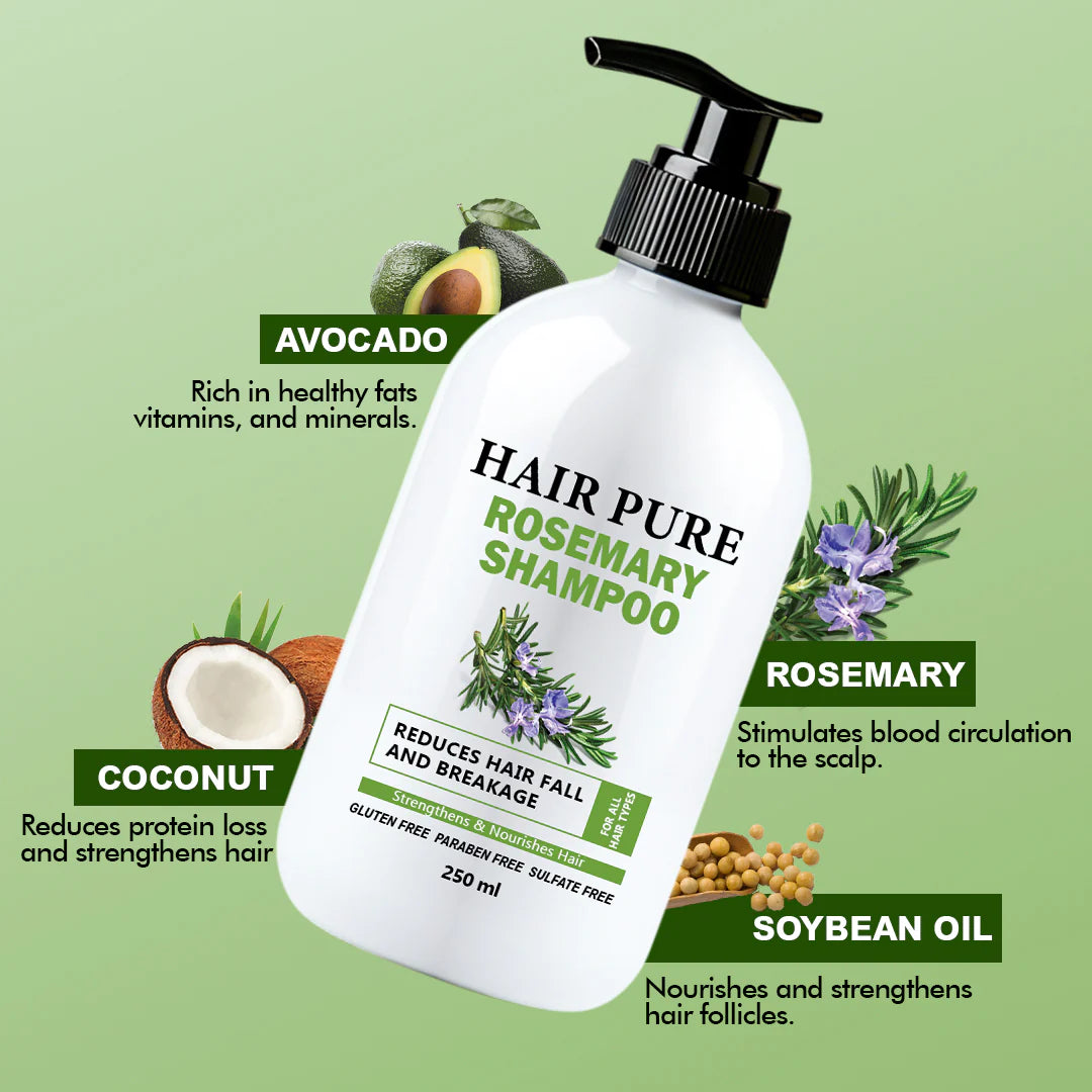 Hair Pure Rosemary Shampoo