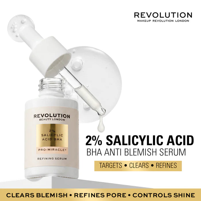 Revolution Pro Miracle 2% Salicylic Acid BHA Anti Blemish Serum