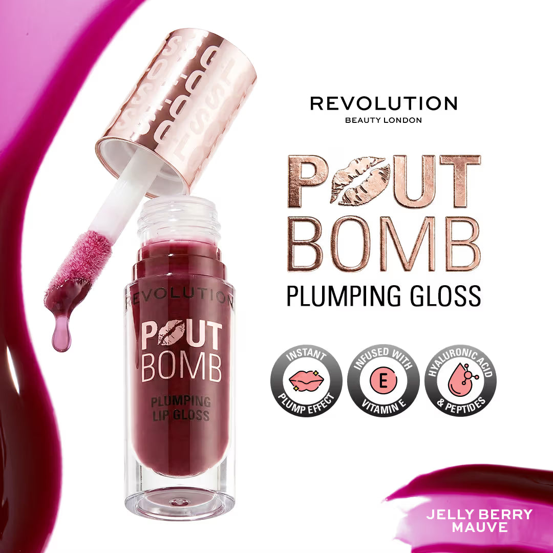 Makeup Revolution Pout Bomb Plumping Lip Gloss