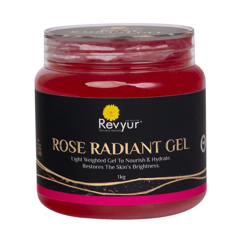 Rose Radiant Daily  Revyur Moisturizing Gel, Ultra-Light Refreshing Gel for Instant Hydration and Soothing Skin Relief Net