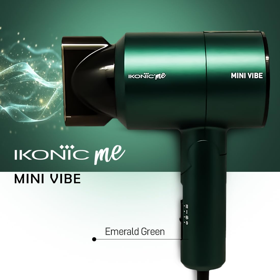 IKONIC Mini Vibe Hair Dryer 1200 Watts