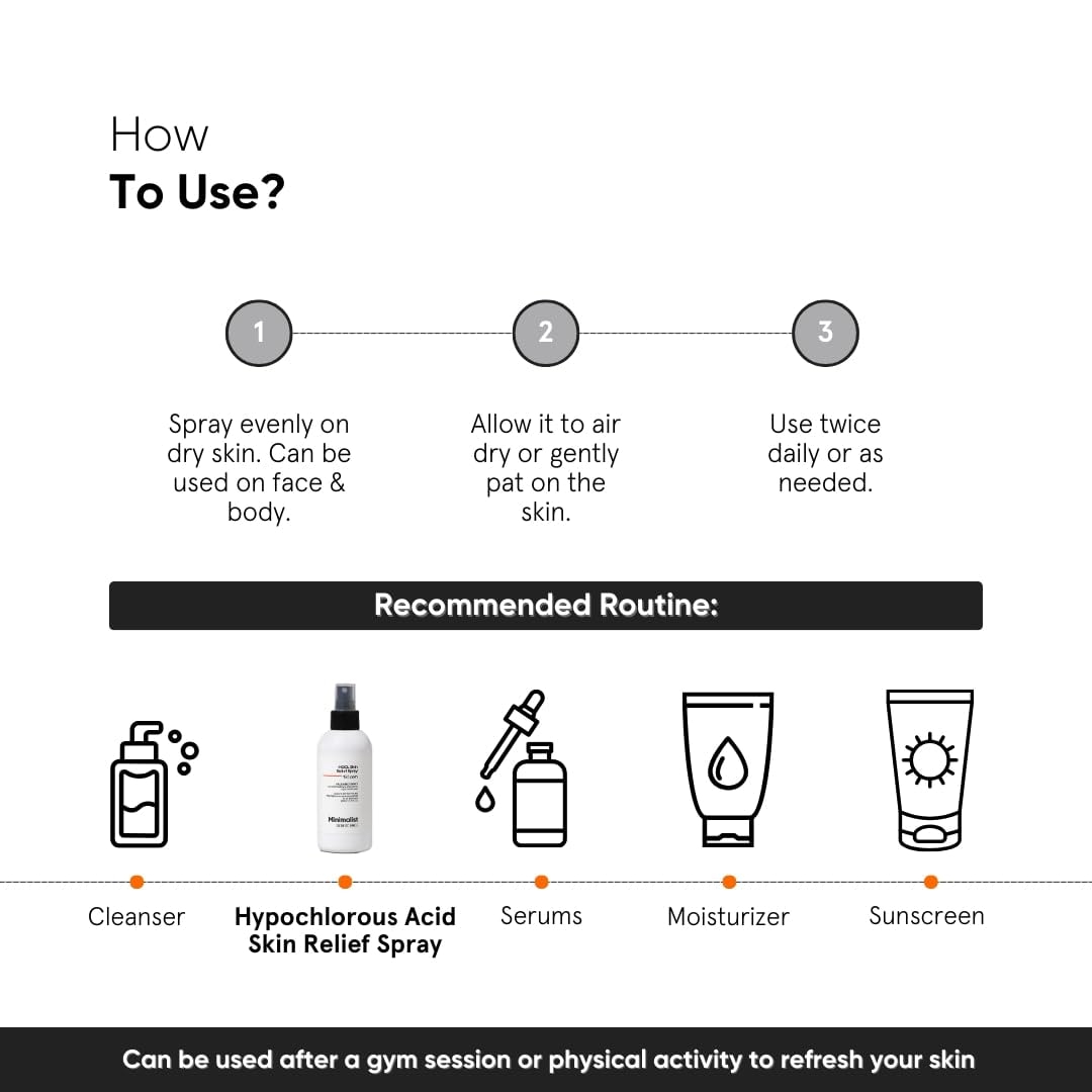 HOCl Skin Relief Spray 150ppm