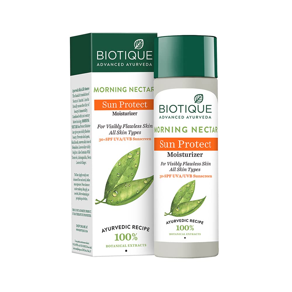 Biotique Morning Nectar Sun Protect Moisturizer SPF 30 UVA/UVB Sunscreen