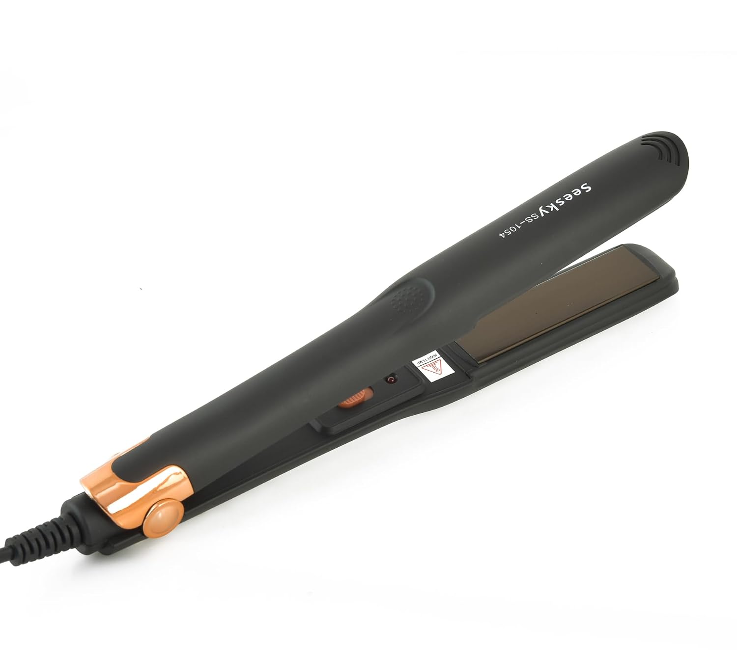 Seesky Hair Straightener , Quick Heatup & Travel Friendly (SS-1054, Black)