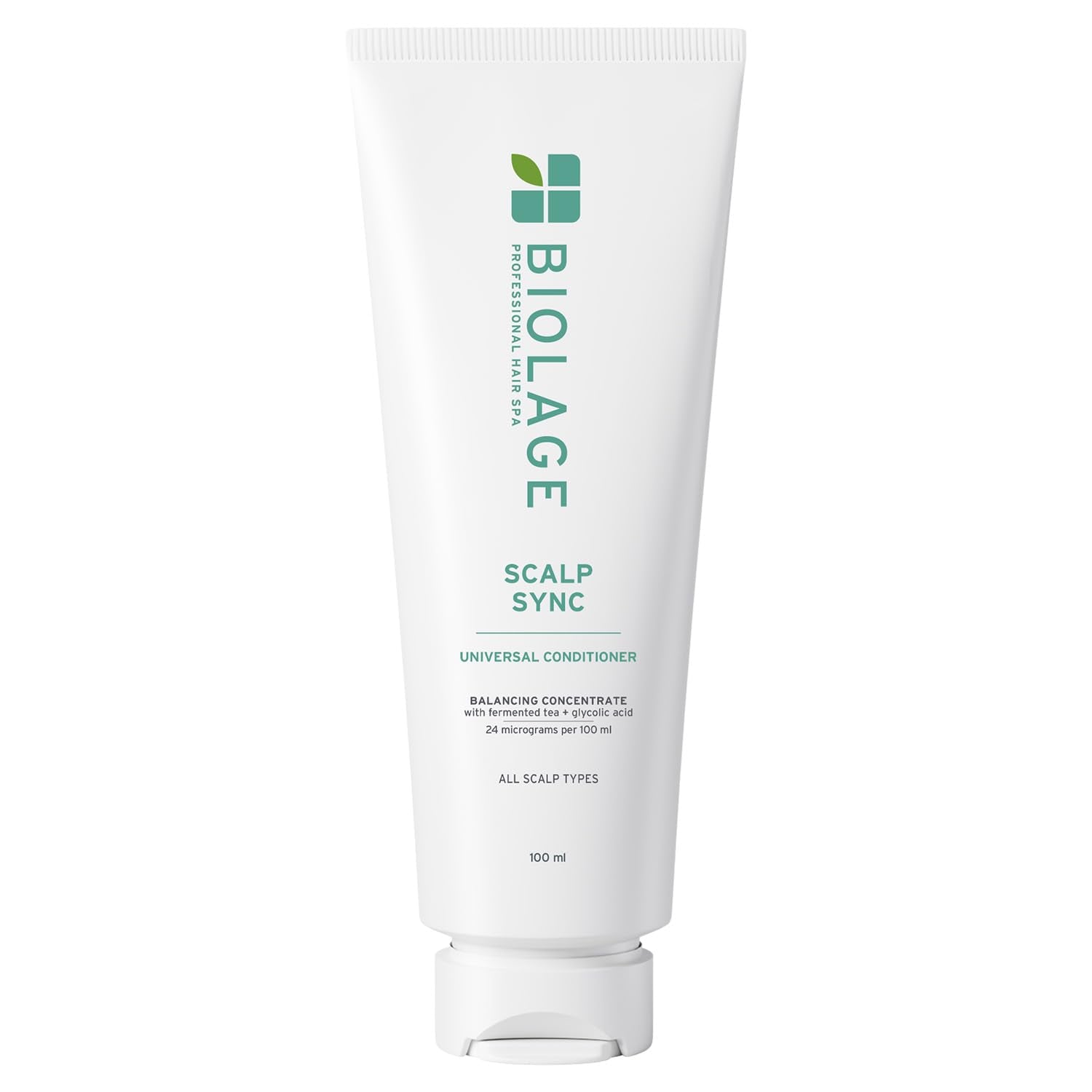 Biolage Scalp Sync Universal Conditioner for Soothed and Hydrated Scalp with Fermented Tea and Glycolic Acid for 72HR Soothed and Hydrated Scalp for Women and Men Vegan and Cruelty-Free