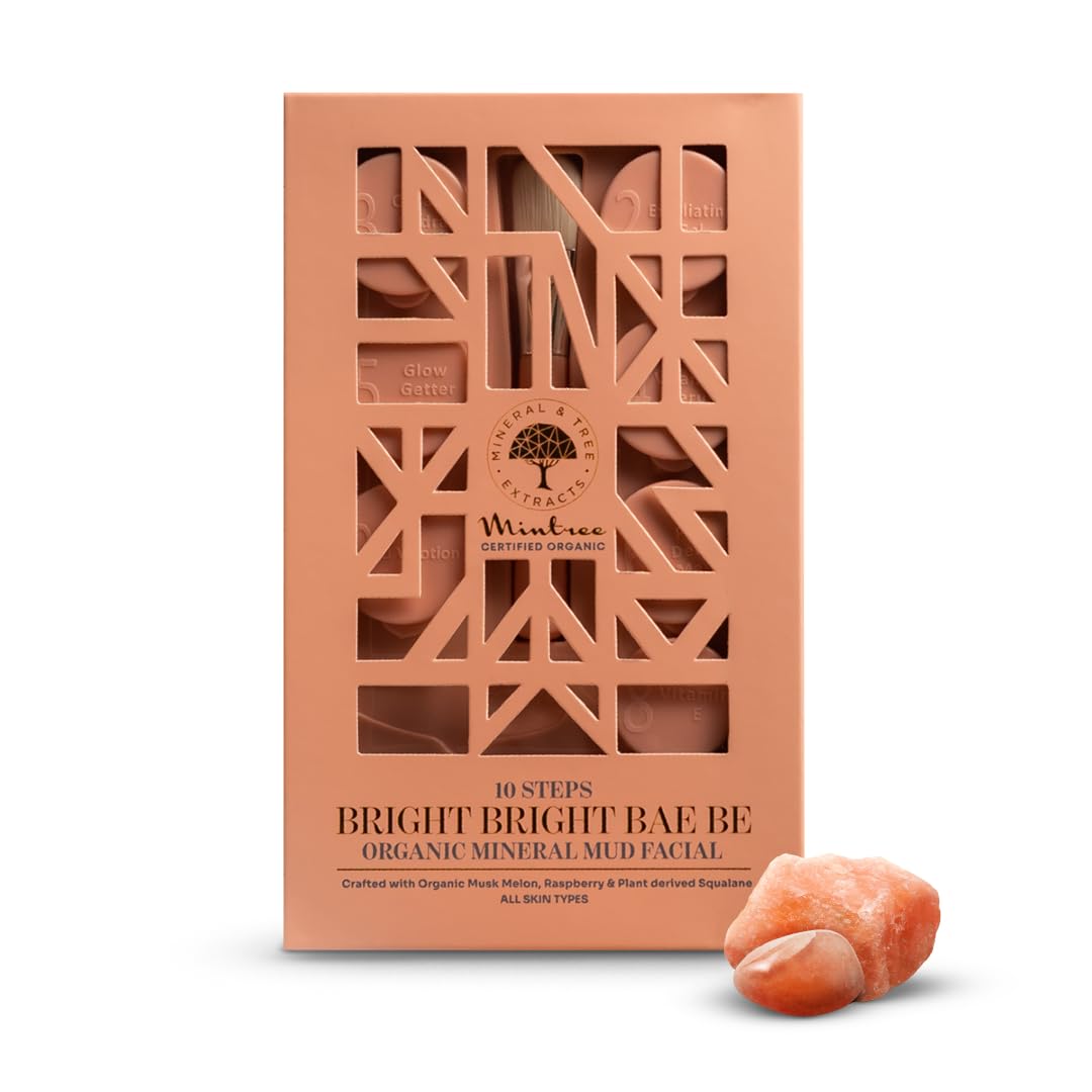 Mintree De-Tan Mineral Mud Facial Kit for Women and Men, All Skin Types