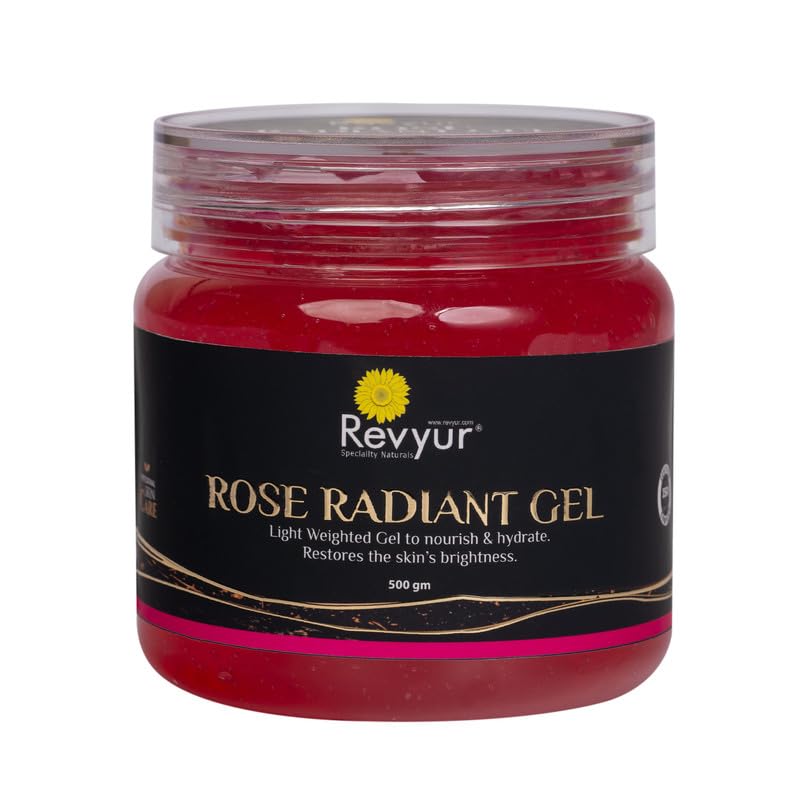 Rose Radiant Daily  Revyur Moisturizing Gel, Ultra-Light Refreshing Gel for Instant Hydration and Soothing Skin Relief Net