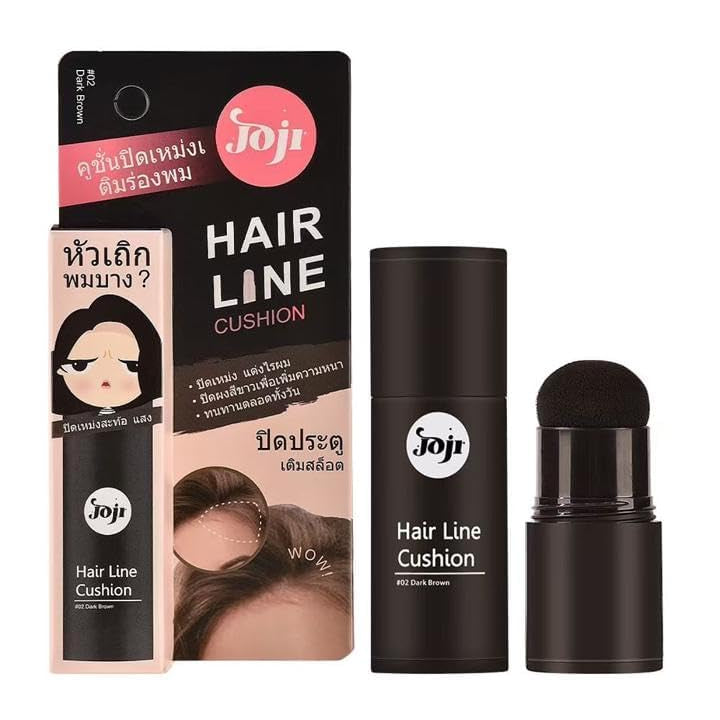 Cathy Doll Hair Line Cushion 01 – Instant Hair Root Touch-Up & Natural Hairline Filler – Waterproof, Smudge-Proof Formula for All Hair Types