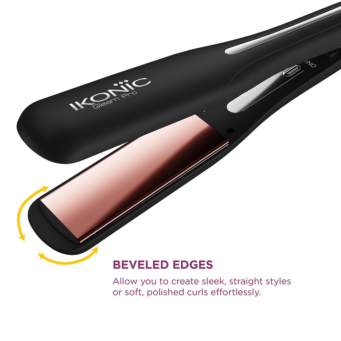 Ikonic Professional Gleam Pro Hair Straightener For Women