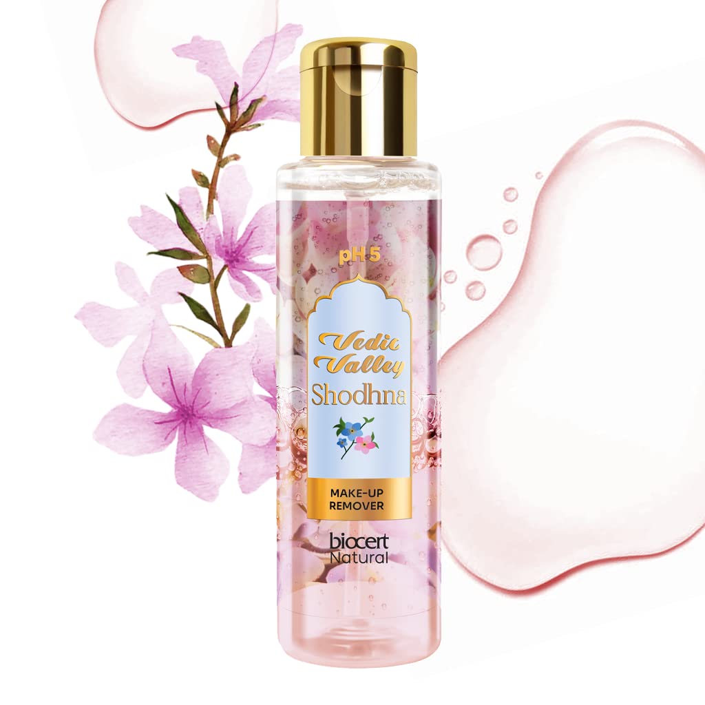 Vedic Valley Natural Makeup Remover with Neroli Oil & Aloe Vera